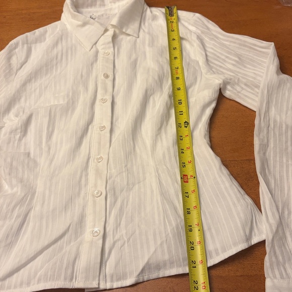 Princess Polly Fogler White Button-Down Shirt - Picture 5 of 8